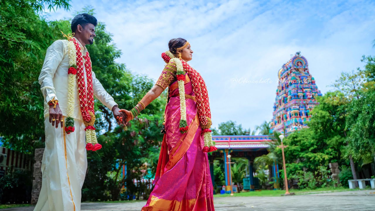 The Beautiful South Indian wedding | Candid video |  Sairamnath & Kiruthika |  Chocolate Events