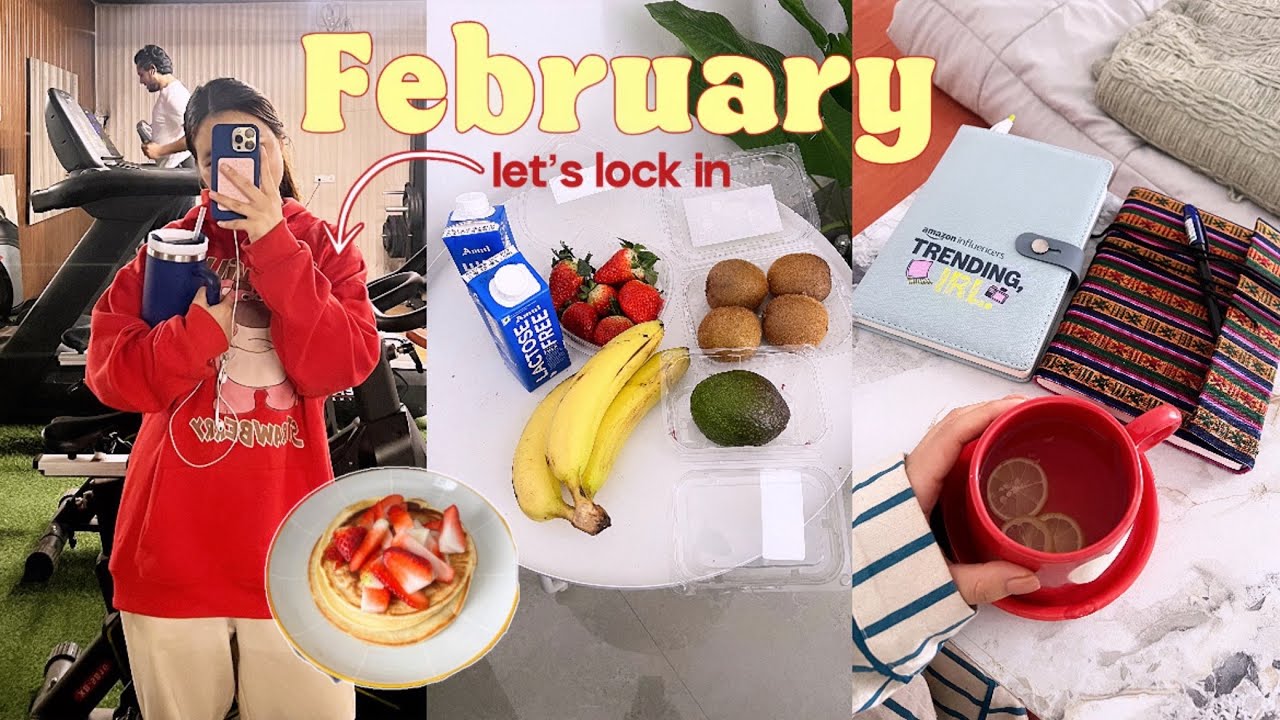 Living Alone Diaries🥯| February Vlog💌| a day in my life🍵 