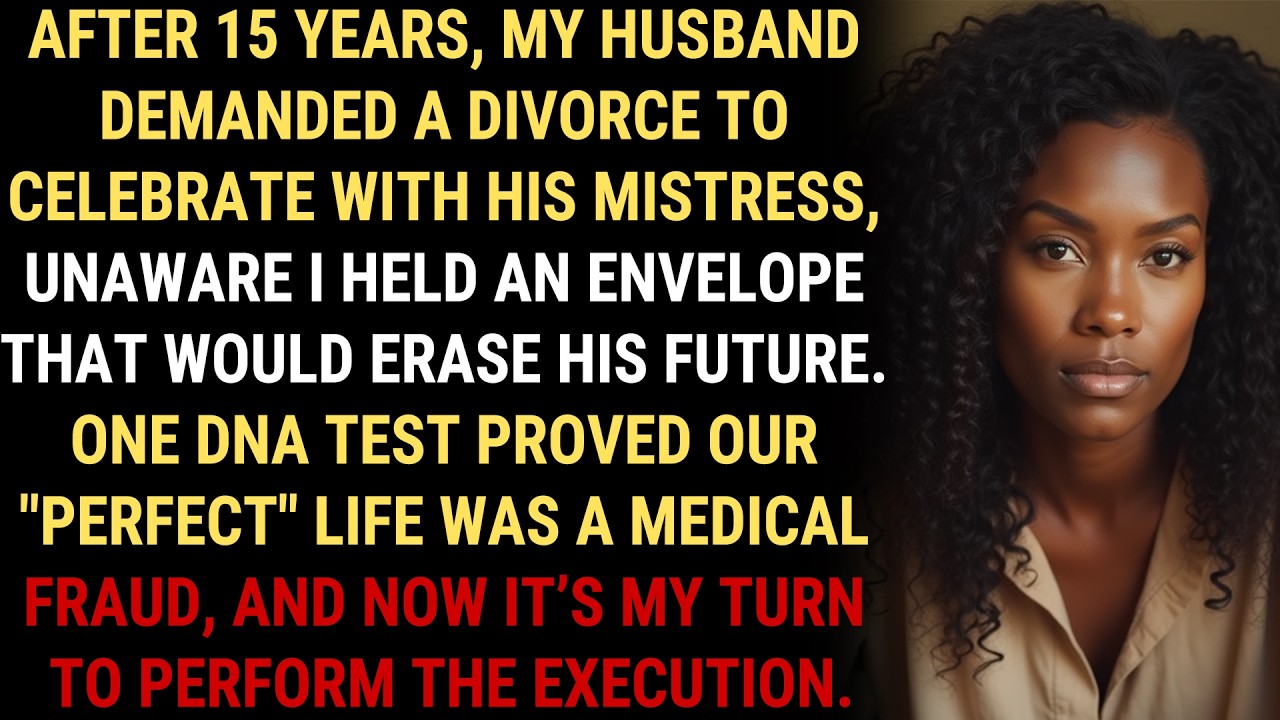 He Dumped Me for a Mistress – Then My DNA Evidence Destroyed His Entire Life