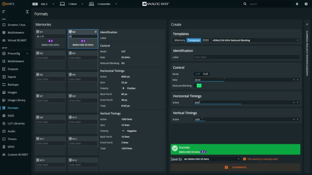 Using Custom Resolutions on the Aquilon | Carl's Office Hours