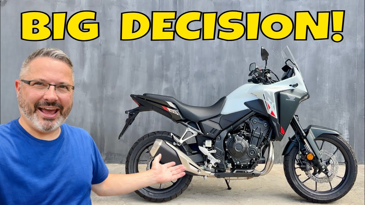 Я купил свой первый новый мотоцикл в Таиланде — Honda NX500.