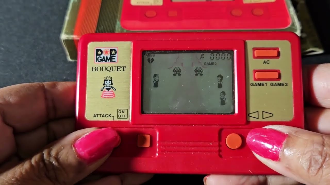 Bouquet- Vintage electronic POP LCD Game by Morioka Tokei