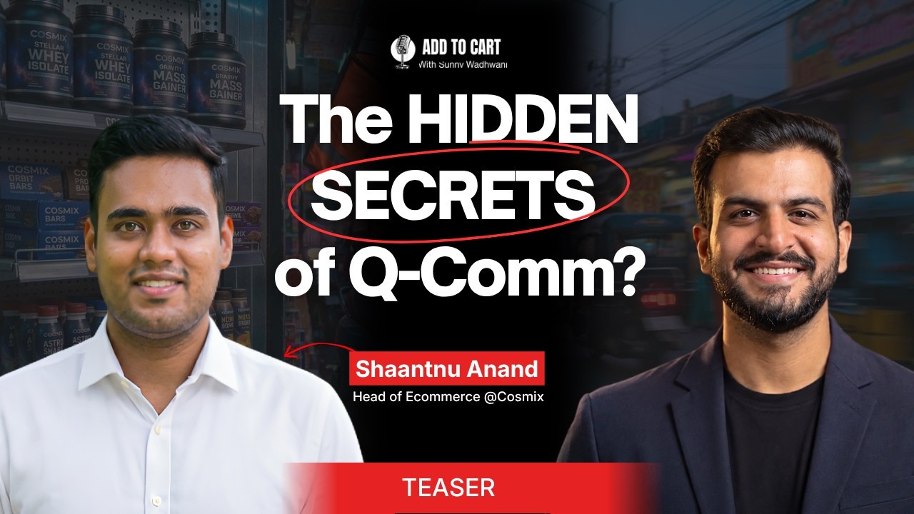 Should Every Brand Enter Quick Commerce? | Amazon vs Blinkit Debate ft. Shaantnu (Cosmix) I TEASER