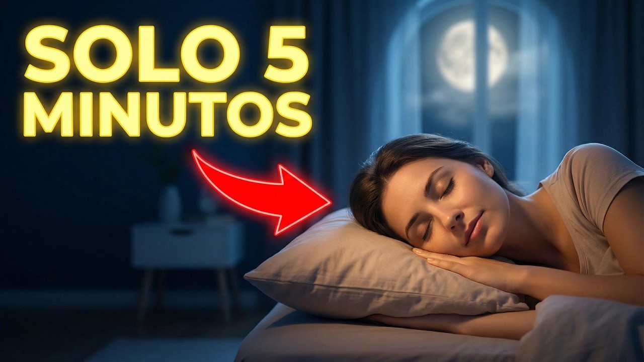Oración para DORMIR EN 5 MINUTOS Poderosa  🌙 Elimina el Insomnio y los Pensamientos Negativos