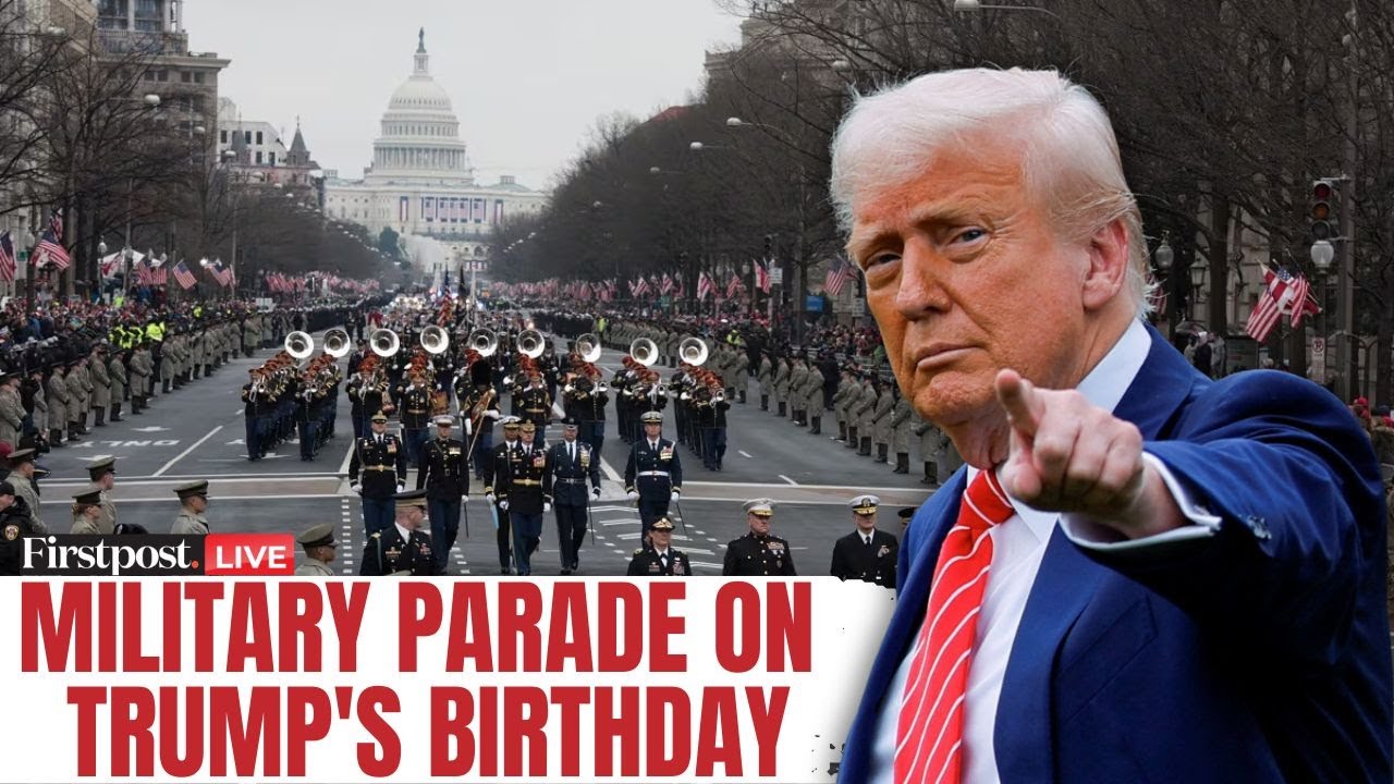 LIVE: 250th US Military Parade to Mark Trump's Birthday Celebrations | Trump Warns Protesters
