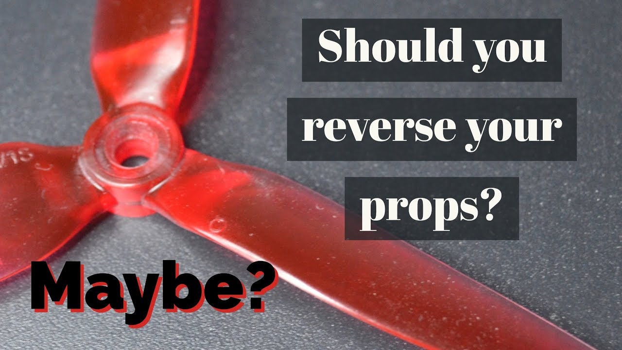 Reverse Your Motors?  Why do it?