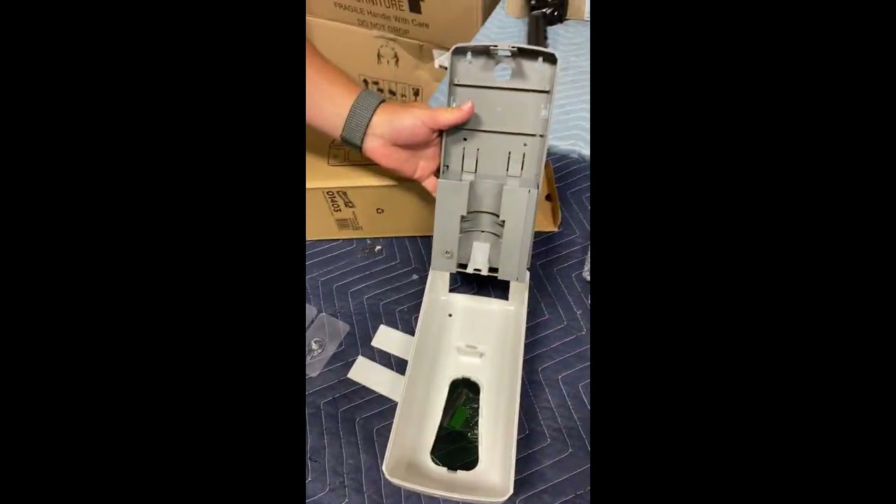 Genuine Joe Hand Sanitizer Dispenser Assembly Instructions