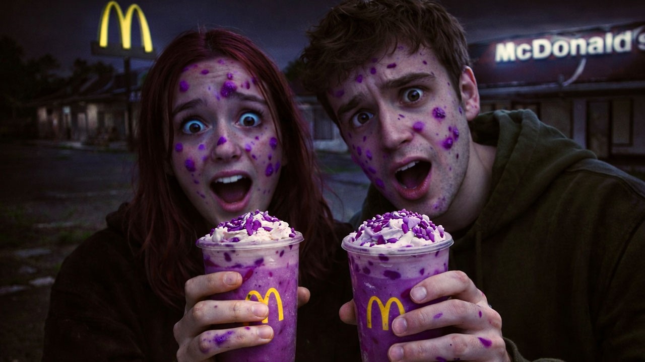 NE PAS ALLER DANS CE MCDO ABANDONNÉ A 3H DU MATIN ! - PINK LILY