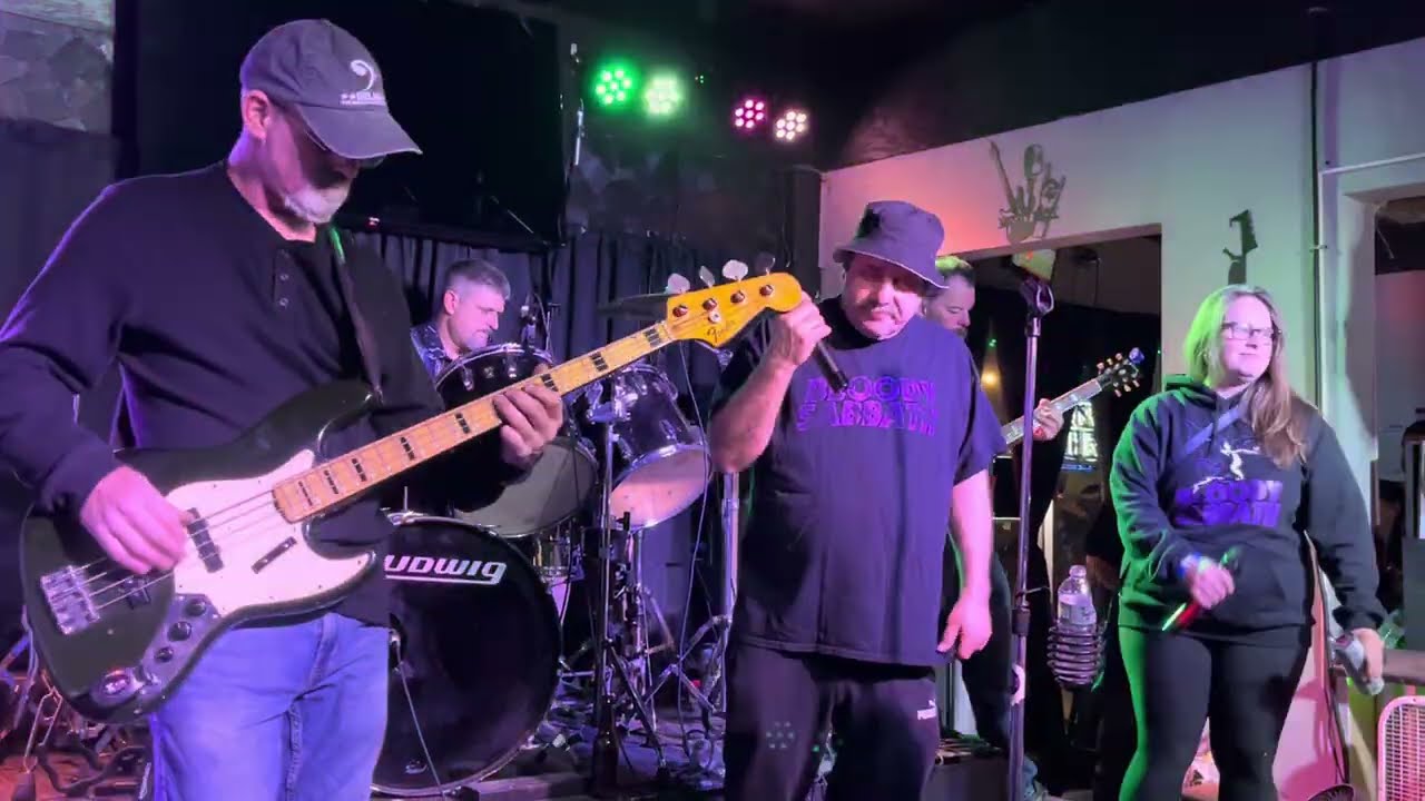 NIB (Bloody Sabbath) Black Sabbath Tribute Back up vocals  Michelle 
