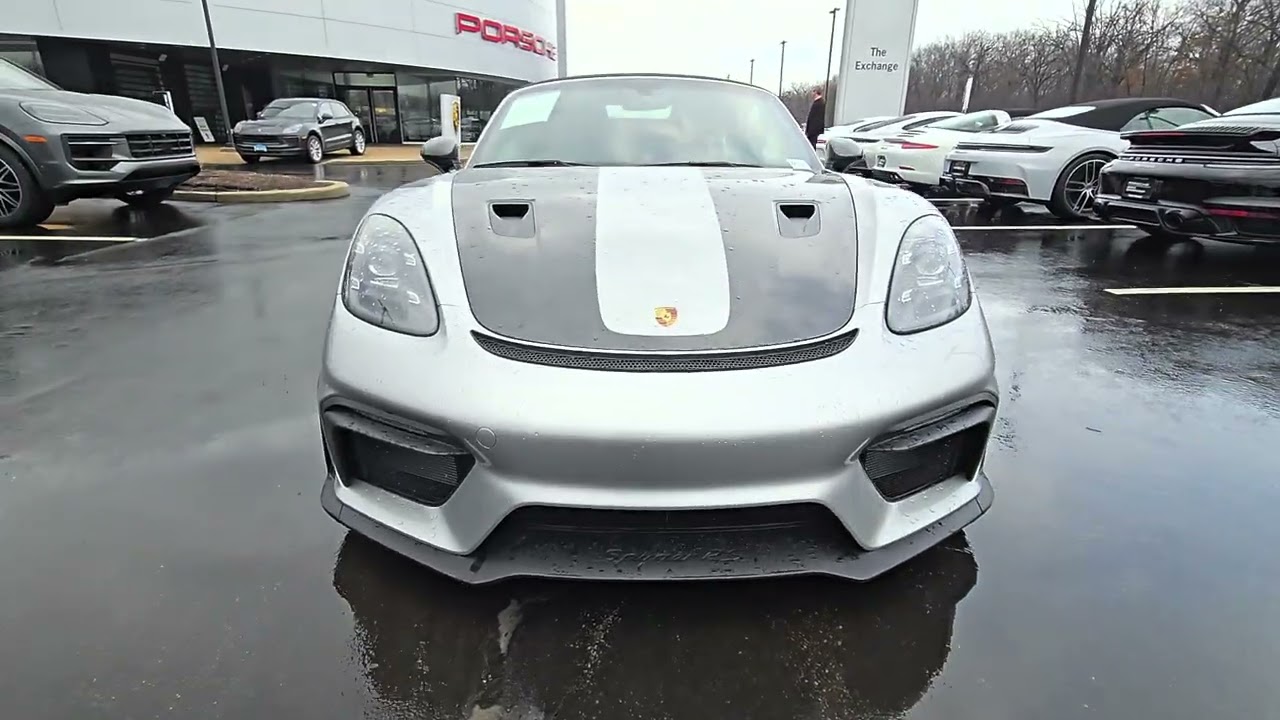 Silver 718 Spyder 