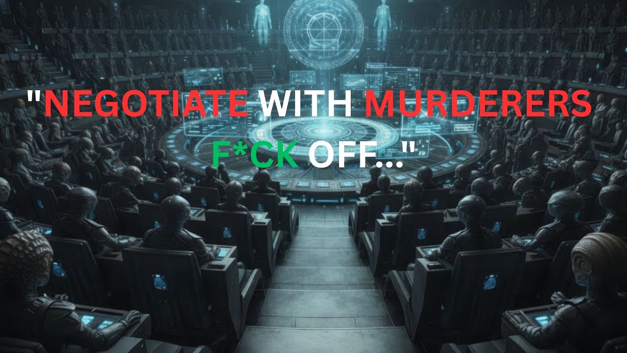 PANIC Erupts in Galactic Council As Humans REFUSE To Negotiate|HFY Sci Fi Stories