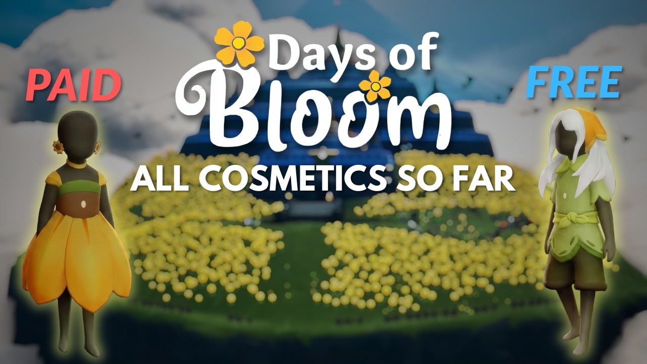 Days of Bloom 2026 is Here! | Free Vs Paid Cosmetics in New Update | Sky Cotl | Vizsky