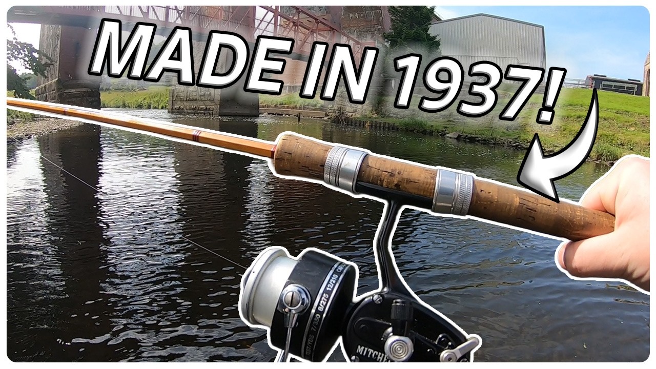 Trout Lure Fishing with a Split Cane Rod! 🎣🇬🇧