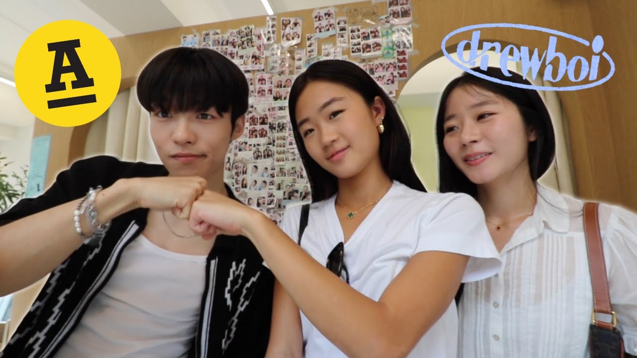 HANGING OUT WITH A KPOP TRAINEE | recording a song, lie detector game, asking all about kpop