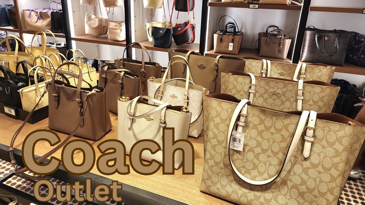 COACH OUTLET ☆ NEW DROP - UP to 70% Off ☆ BAGS ☆ Wallets ☆ Shoes ☆ & more // Walkthrough.