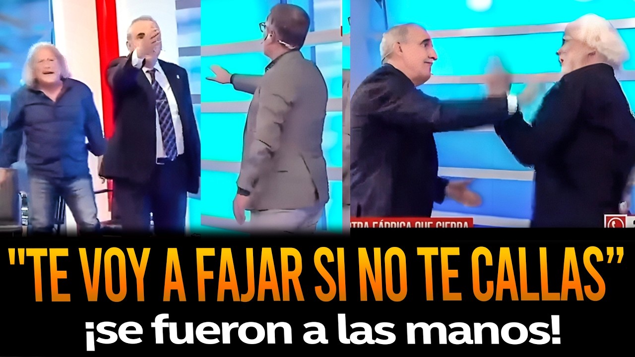 ¡SE VAN A LAS MANOS! se pudrieron del libertario y lo fueron a buscar
