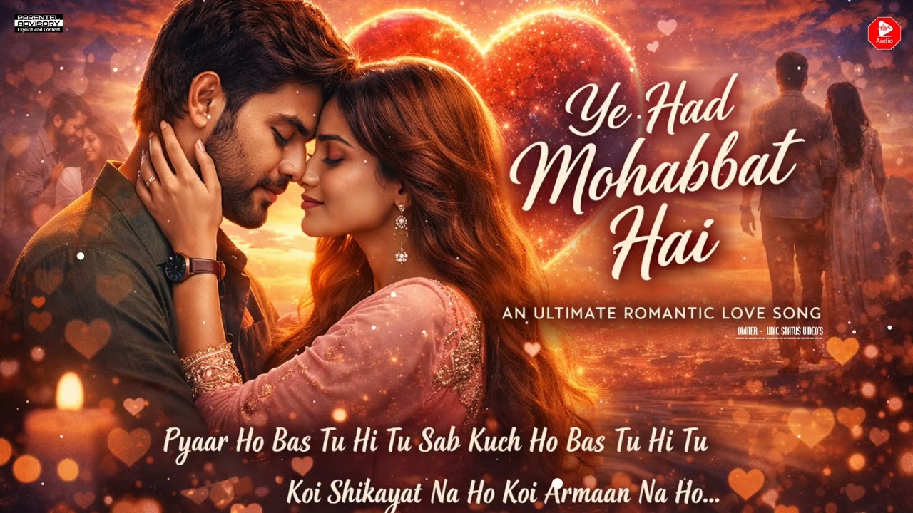 Ye Had Mohabbat Hai ❤️ | Ultimate Romantic Love Song | Heart Touching Melody 2026 #music #song 
