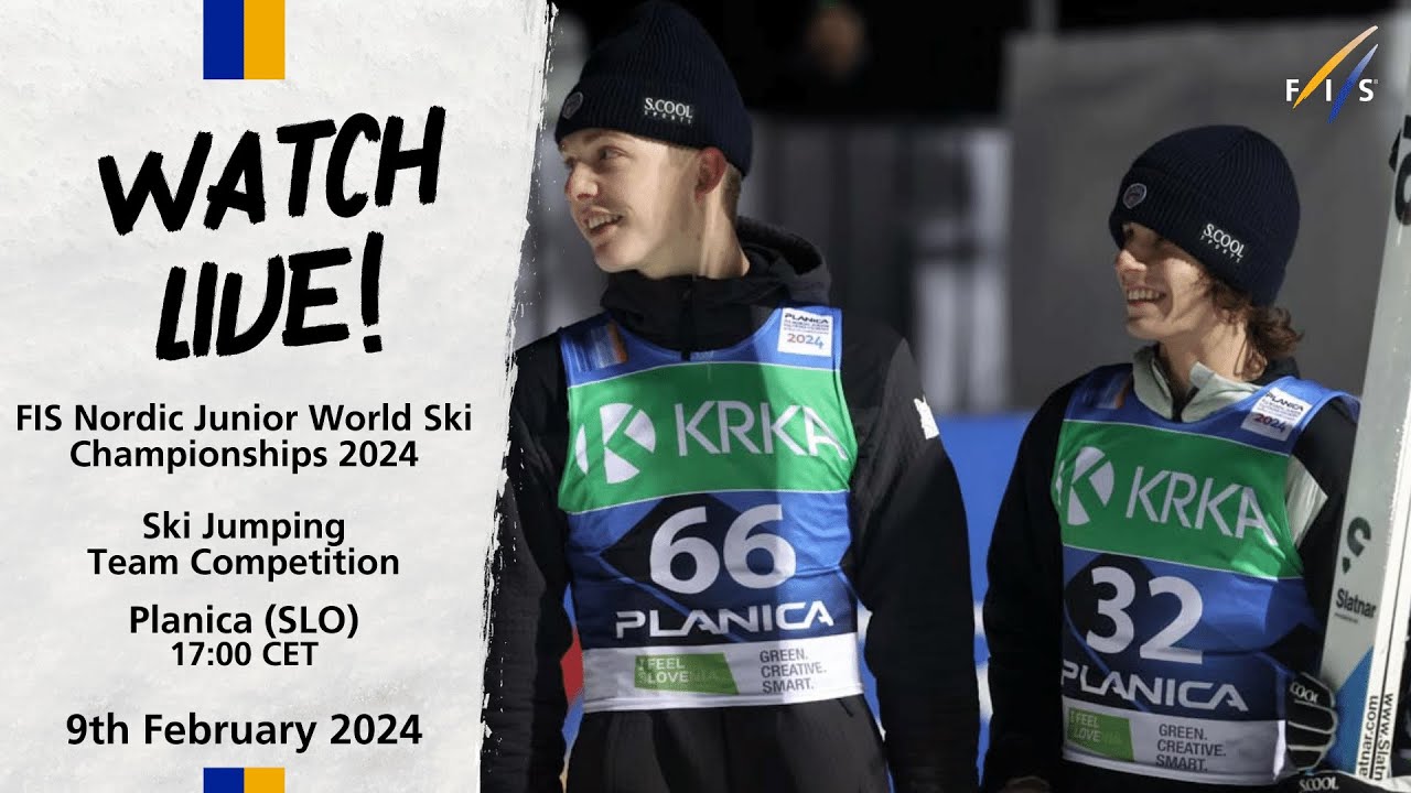 LIVE: FIS Nordic JWSC 2024 Planica - Team Competition HS 102 17:00 CET