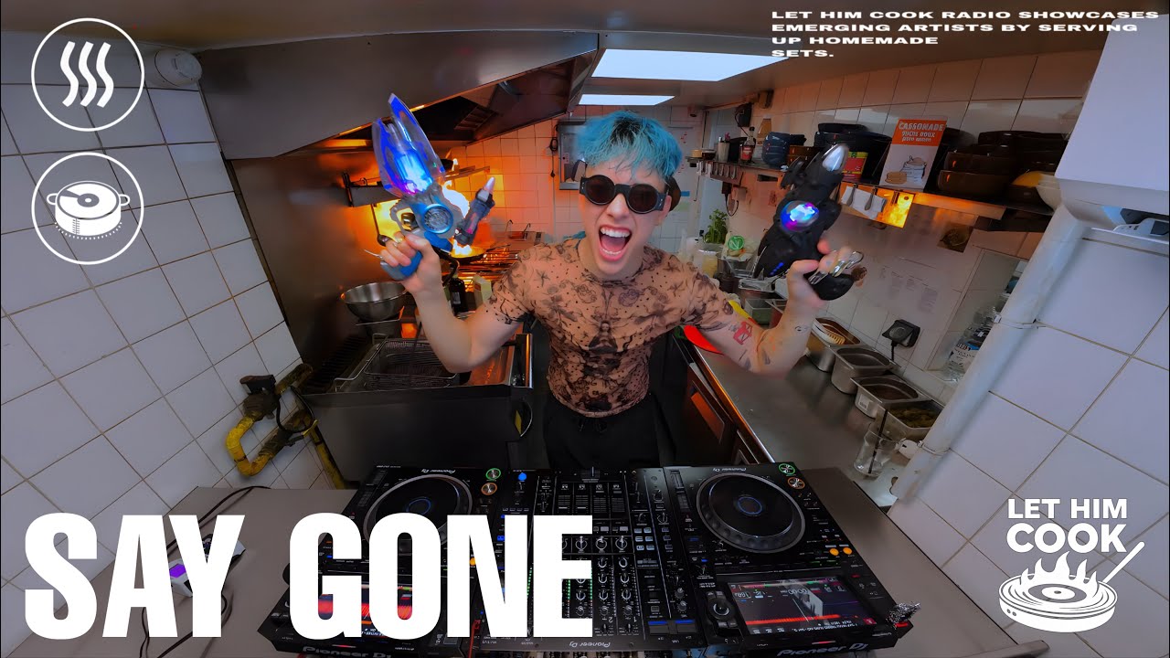 SAY GONE | LET HIM COOK radio - 1 Year Anniversary Menu
