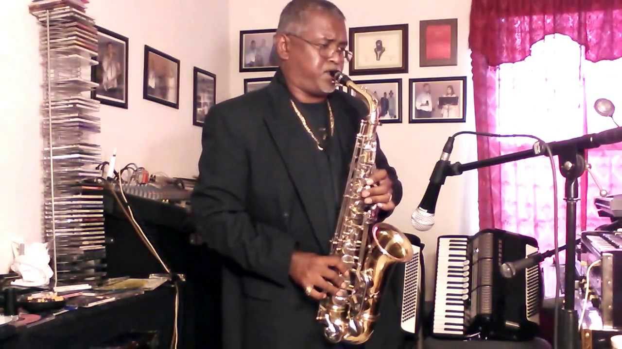 Neele Gagan Ke Tale,Instrumental On the Alto Sax,Mitch Mitra Seenath
