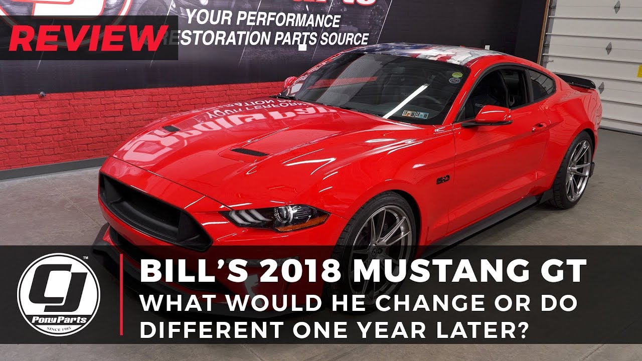 One year later, Bill reviews his 2018 Mustang GT