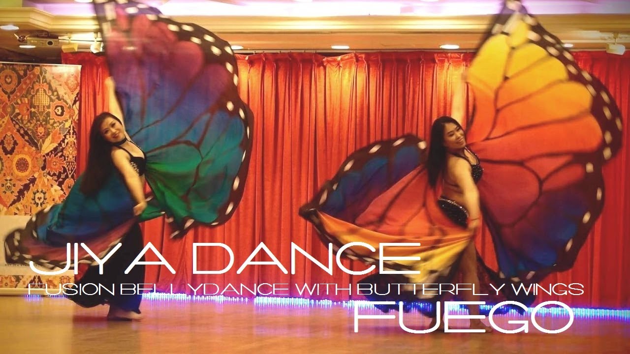 Fusion Belly Dance with Silk Butterfly Wings Isis Wings Performance Fuego 融合肚皮舞蝴蝶翅金翅表演 Hong Kong 香港