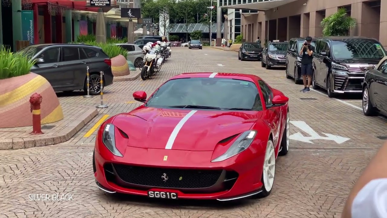 Ferrari 812 GTS loud Novitec exhaust sound!