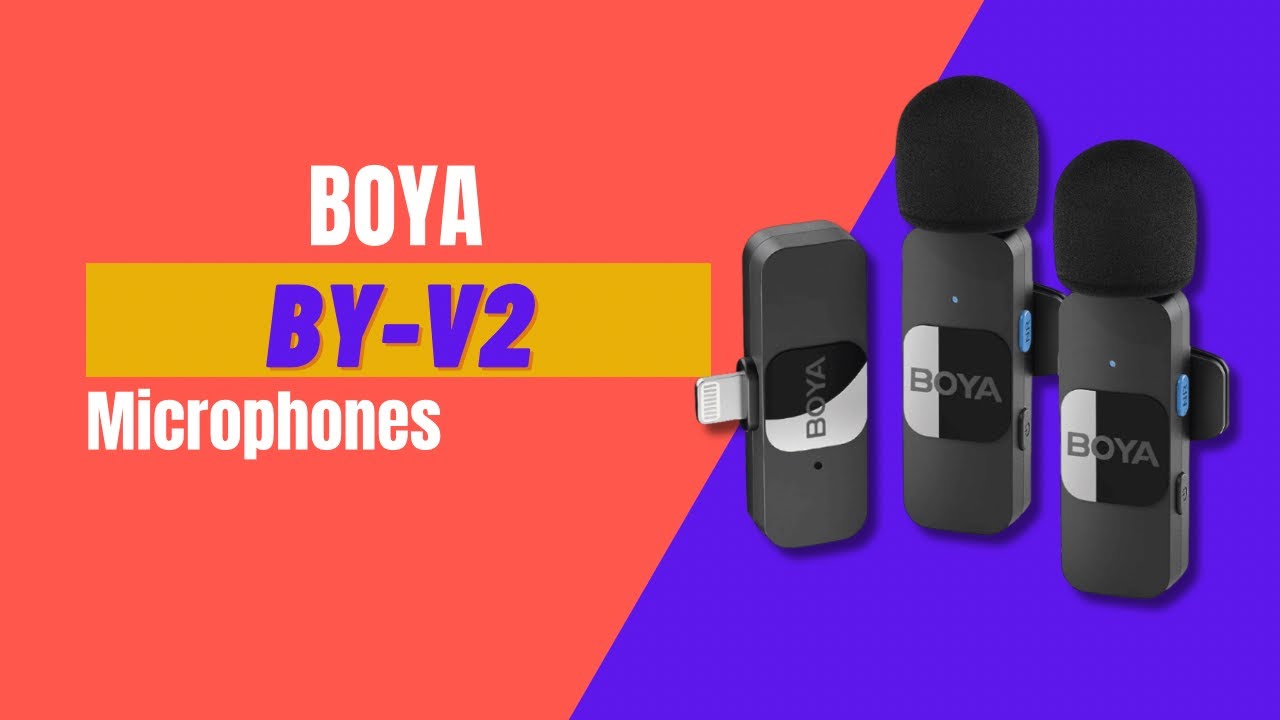 Обзор микрофона Boya BY-V2