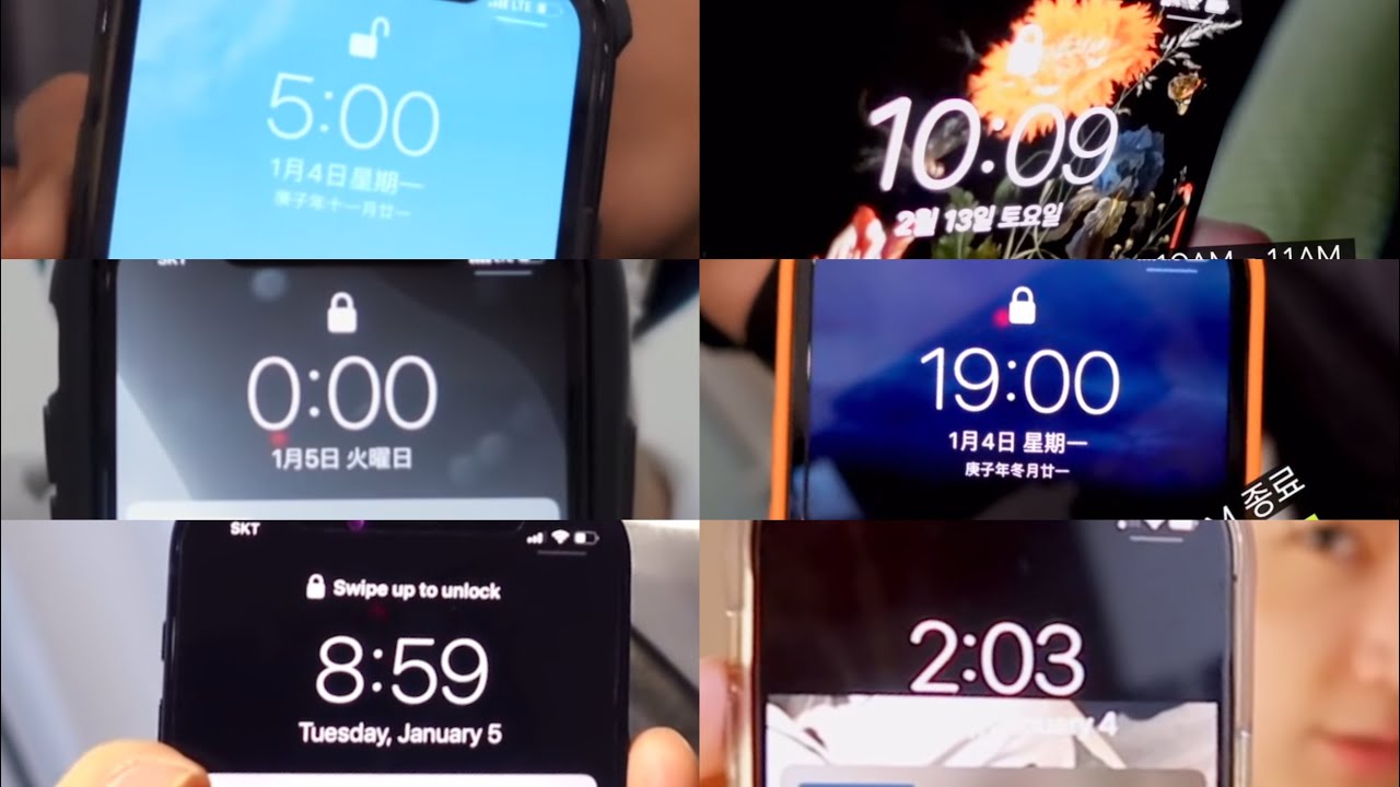 NCT 2020는 폰 언어 뭐로 설정돼있을까?