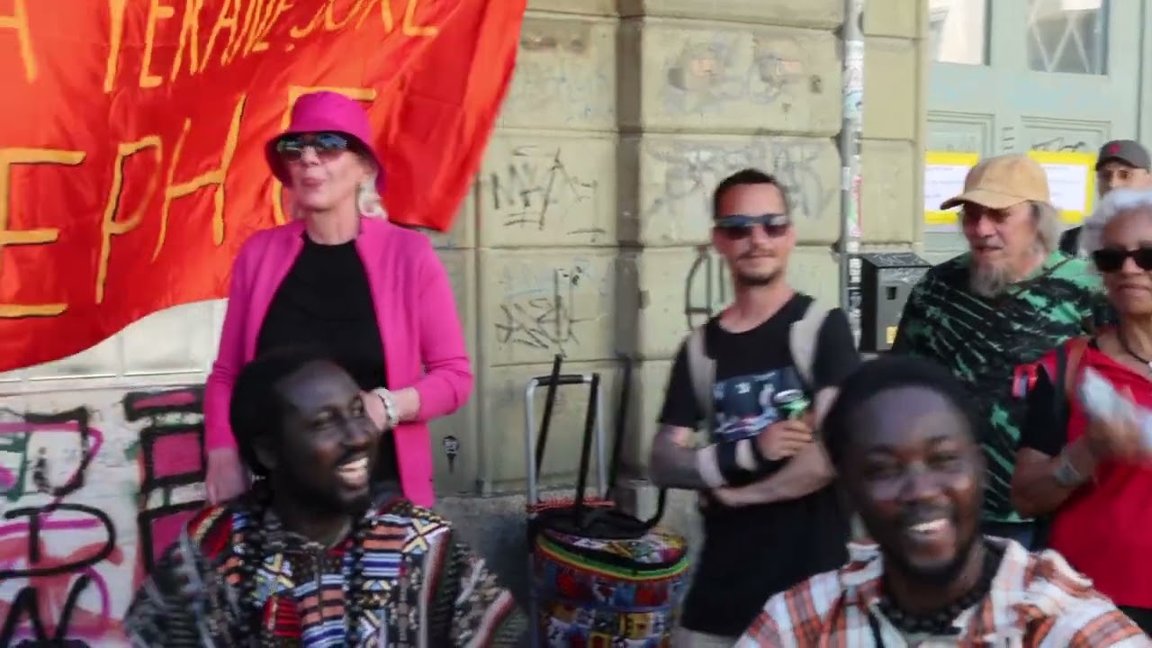 African Drummers Take Over #Switzerland — Then a Local Joins and Shocks Everyone! 🤯