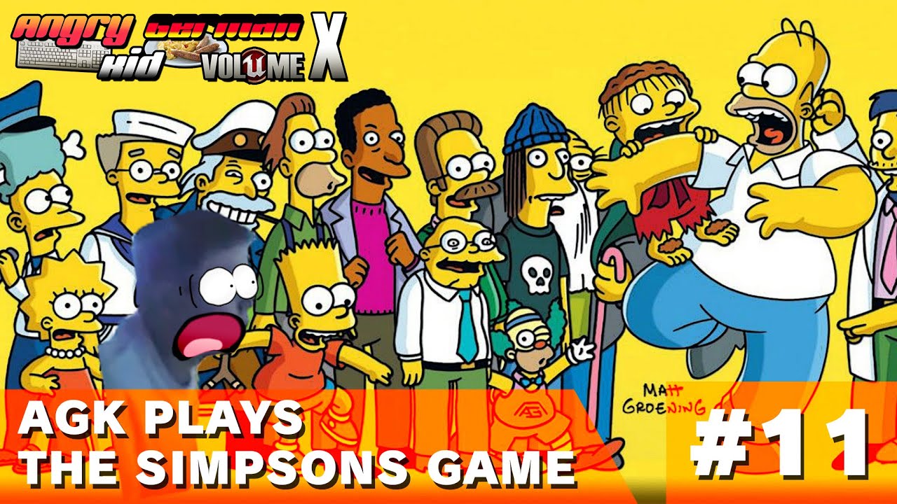 AGKVX Episode #11: AGK Plays The Simpsons Game