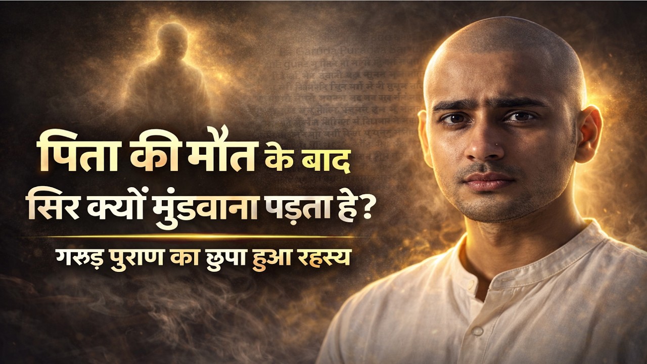 पिता की मौत के बाद सिर क्यों मुंडवाना पड़ता है? | गरुड़ पुराण का छुपा हुआ रहस्य