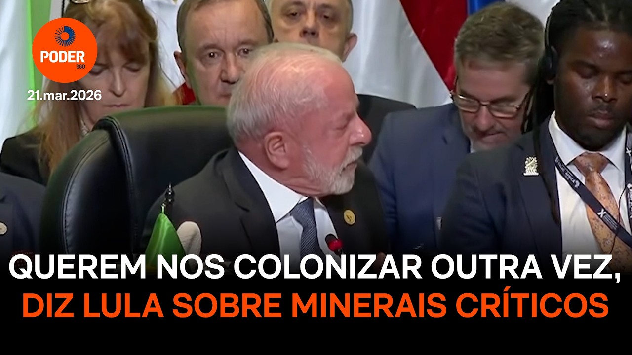 Querem nos colonizar outra vez, diz Lula sobre minerais cr&iacute;ticos