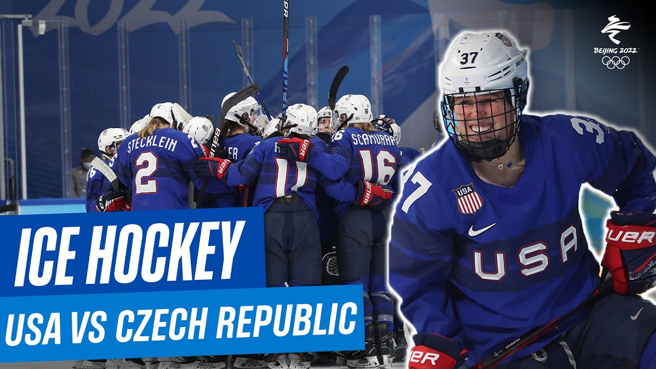 USA vs Czech Republic | Women's Ice Hockey Quarterfinal | Full Replay | 
