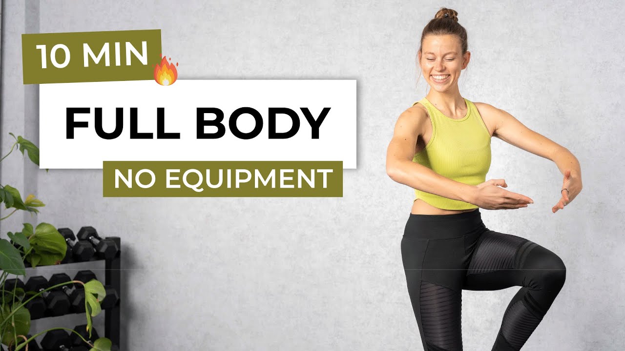 10 MIN STANDING FULL BODY BARRE FLOW | Choreography Workout