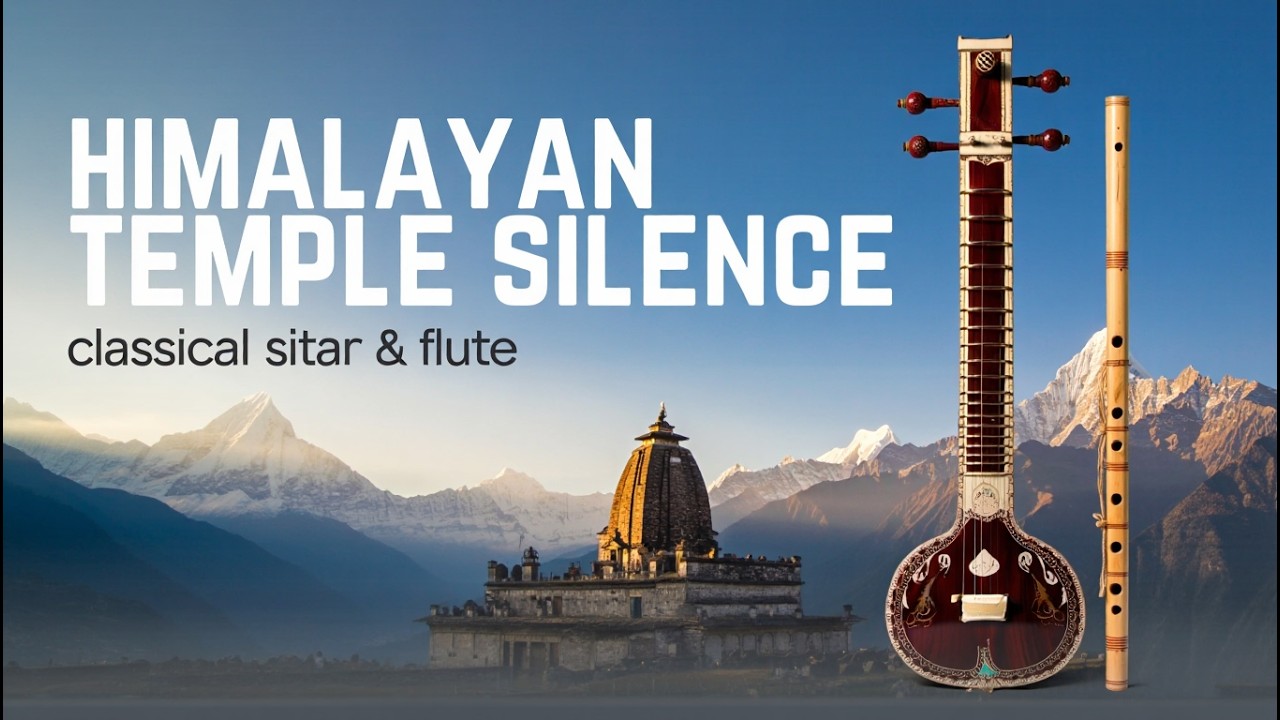 Himalayan Temple Silence – Classical Sitar & Flute Meditation