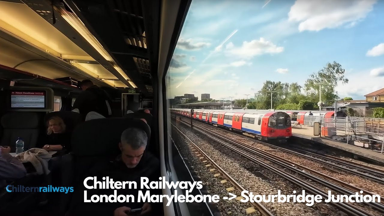 Chiltern Railways Full Journey (London Marylebone - Stourbridge Junction)