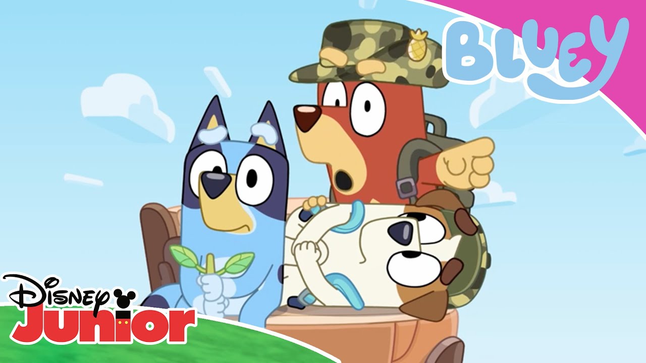 💖 Fine venskabsøjeblikke | Bluey | Disney Junior Danmark