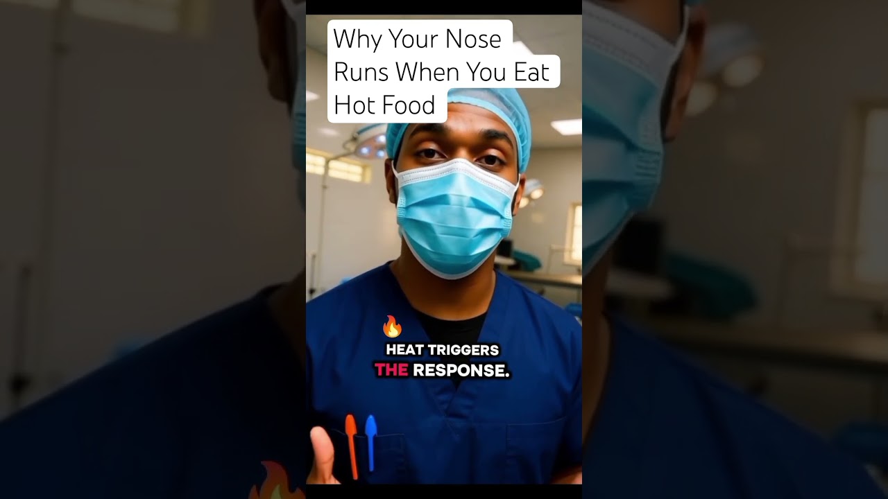 Why Your Nose Runs When You Eat Hot Food 