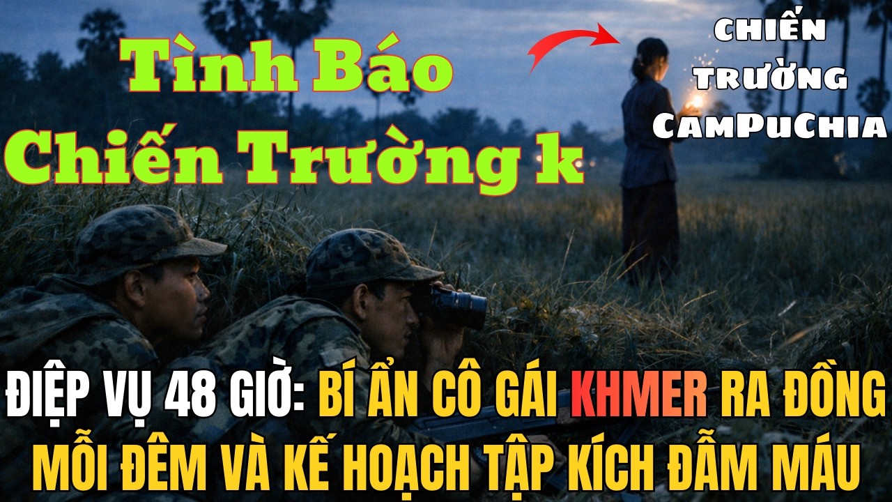 Chiến Trường k: Mật Lệnh Tình Báo Việt - Truy Bắt Nữ Chỉ Điểm Pol Pot Trong Đêm | Hồi Ức Sử k