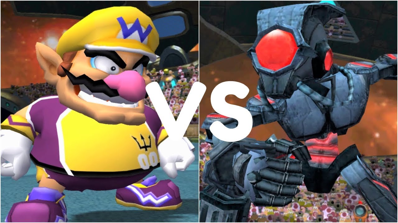 Super Mario Strikers - Wario vs Super Team - GameCube Gameplay (720p60fps)