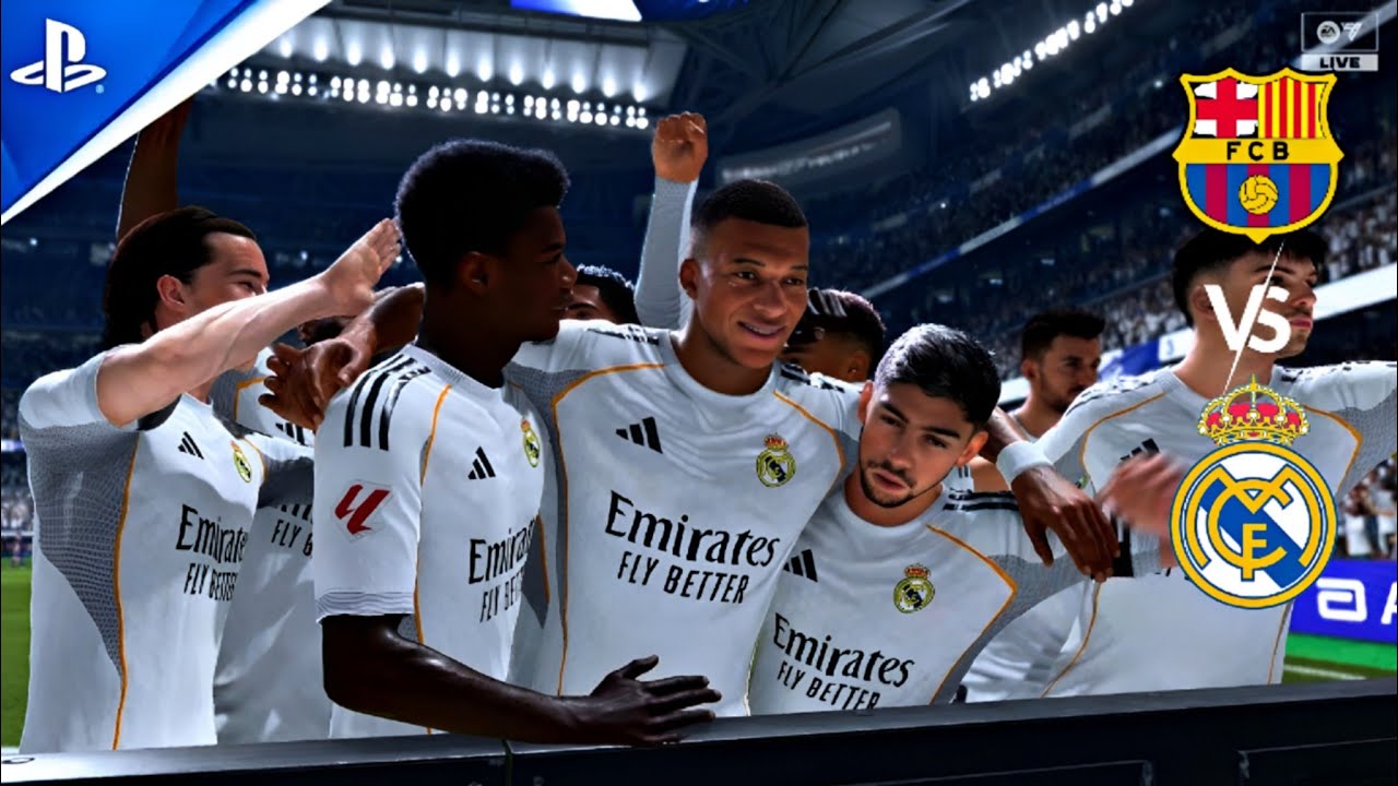 EA FC26 - El Classico - Real Madrid Vs Barcelona - La Liga - Gameplay - [4K60FPS]