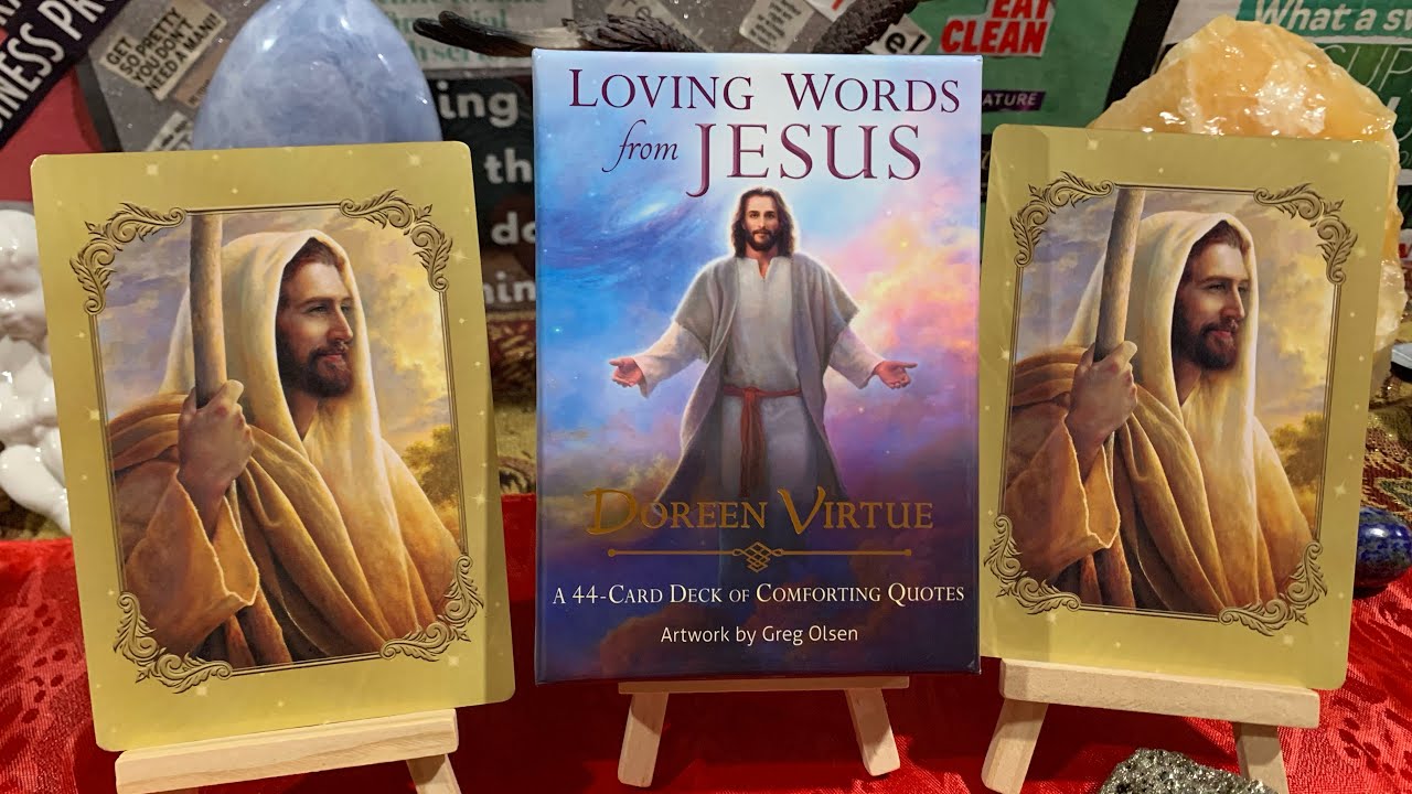 (Oracle Card Review) Loving Words From Jesus Oracle Cards By:Doreen Virtue/Artwork By: Greg Olsen