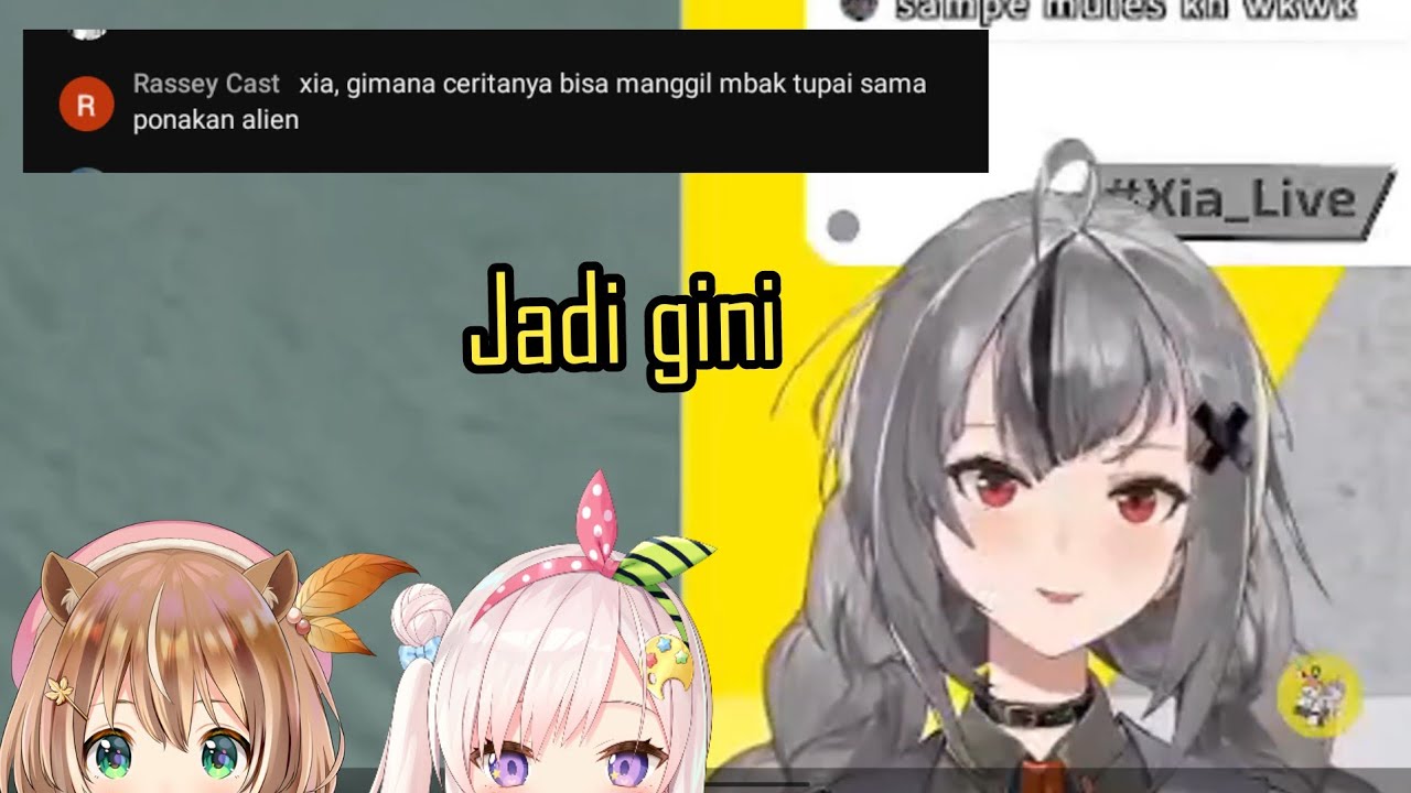 Xia cerita gimana dia bisa collab sama Risu dan Iofi | Xia Ekavira【NIJISANJI / にじさんじ】