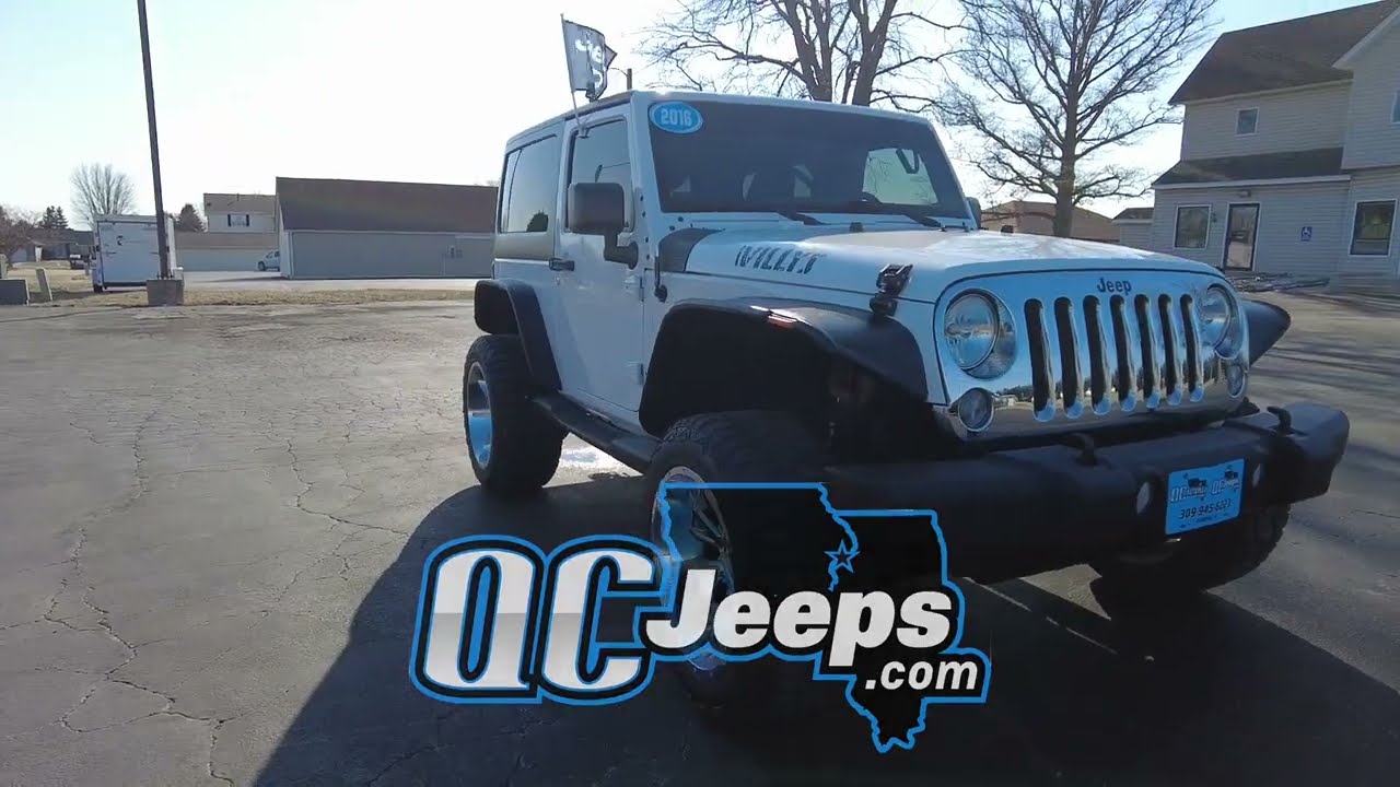 QCJeeps.com 2016 Jeep Wrangler Willy’s в продаже