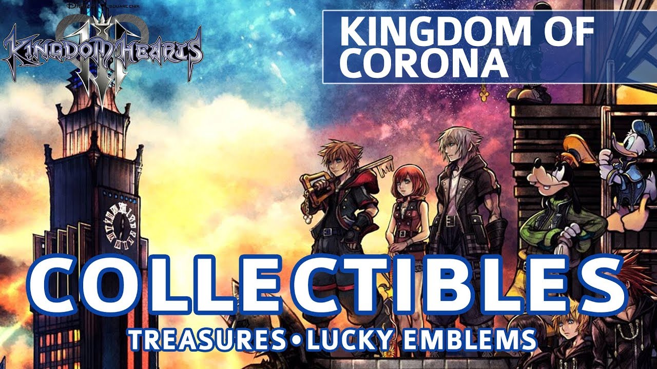 Kingdom Hearts 3 - Kingdom of Corona All Collectible Locations (Lucky Emblems & Treasures)