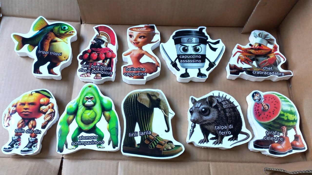 What Makes BRAINROT DIY Collection Reverse Unboxing So Satisfying Udin din din din