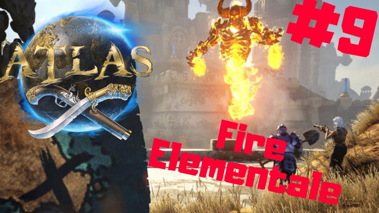 ATLAS PL #9 - Dopłynęliśmy na Wyspę End Game z Dinozaurami i Fire Elemental i Power Stone