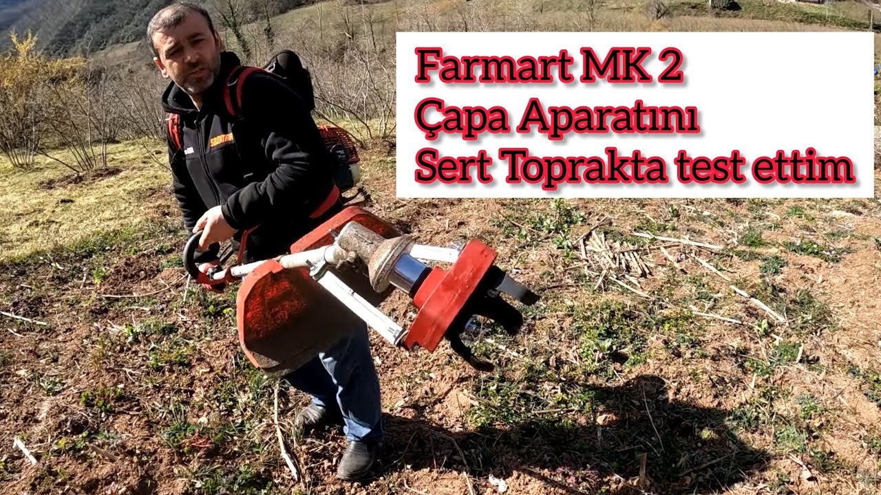 Yeni Farmart Mk2  Çapa Aparatı Test Ettim  / Sert Otlar Üzerinde Test Ettim