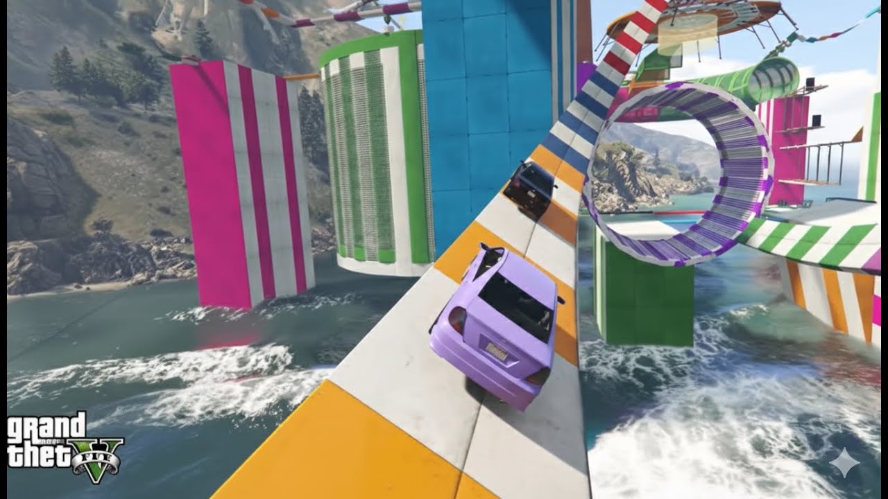 GTA5 跑酷地狱挑战🔥90% 玩家失败！结局反转到不敢相信